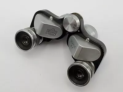 Vintage Nikon Mikron 6x Compact/Miniature Binoculars Nippon Kogaku - Chrome • $94.70