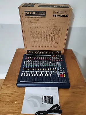 Soundcraft Mfx 12 Analogue Sound Mixer • £255