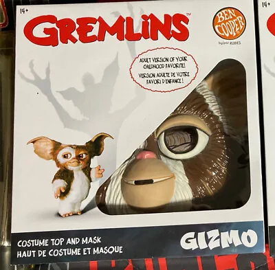$37.77 • Buy * Ben Cooper Gremlins GIZMO Halloween Costume And Mask Adult One Size Rubies NEW