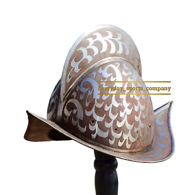 Conquistador Spanish Boat Helmet Morion Armor Medieval Gift IMA-HLMT-194 • $417.90