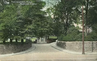 £5 • Buy Penydarren Road Merthyr Tydfil Posted With Pontypridd 1906 Circle Pmk Valentine