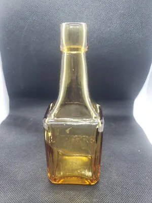 Wheaton Amber Glass Bottle BITTERS 6 X2  Empty • $8