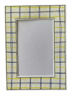 MINI SLEEP OVER PLAID Die-Cut “Frame Ups” FRAME(3.5”x 4-3/4”)My Minds Eye•Lines• • $2.59