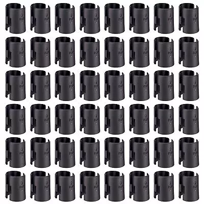 Wire Shelf Clips74-Packs Shelving Lock Clips For 1  Post- Black  • $13.25