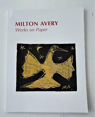 1994 Unread PB Milton Avery Works On Paper Carlotta Owens Natl Gallery Of Art DC • $69.99