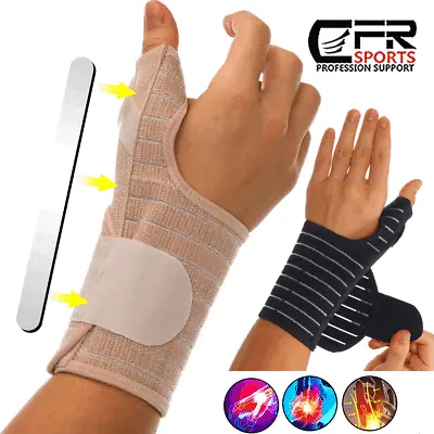 CFR Thumb Wrist Hand Brace Support Carpal Tunnel Spica Splint Arthritis Sprain • £12.79