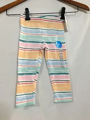 NWT Carter's Stripes Capri  Leggings Girls Toddler Many Sizes • $12.95