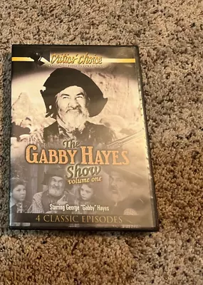 The Gabby Hayes Show - Volume One (1) - FOUR CLASSIC TV EPISODES - DVD • $4.87