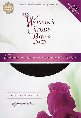 The Woman's Study Bible – King James Version (KJV) (Christianity) • £18.95