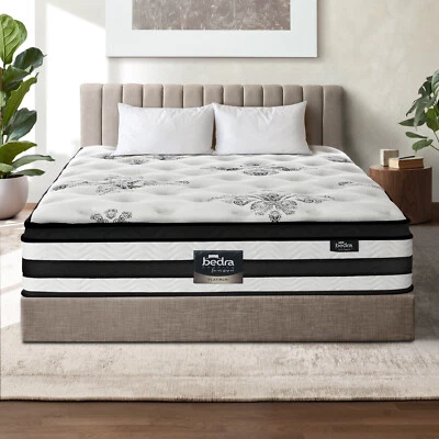 $158.31 • Buy Bedra Double Mattress Bed Queen King Single Cool Gel Foam 7 Zone 34CM