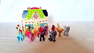 My Little Pony  Dress Shop  Carry Case Playset With Eleven Ponies • £7.50