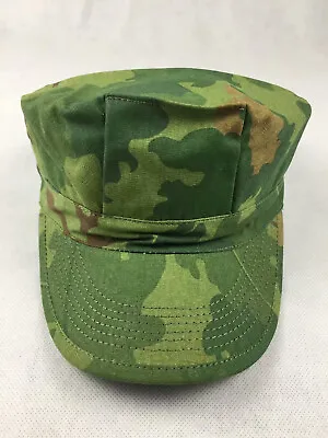Us Military Mitchell Camouflage Cap Vietnam  U.s. Octagonal Field Hat L • $14.39