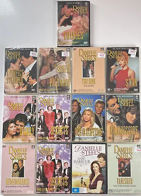 Danielle Steels Movie Lot Bundle (1990's) 13 X DVD Movie Region 4 Romance • £40.32