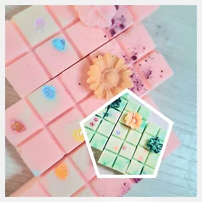 Highly Scented Wax Melts Snap Bar 4 FOR £10-FREE SAMPLE Handmade • £3.39