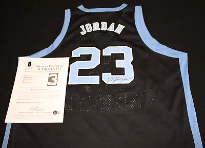 $17500.53 • Buy Michael Jordan Signed Jersey, NC Tarheels, Chicago Bulls, Beckett BAS LOA COA