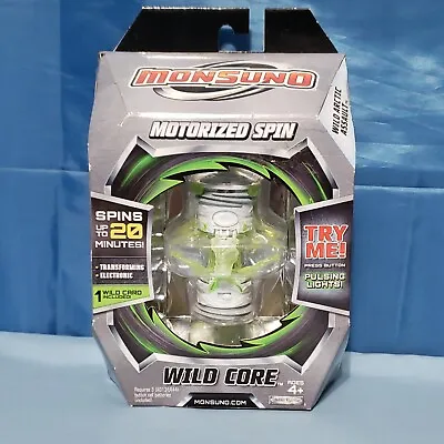 Monsuno Motorized Spin Wild Core - White/Green Wild Arctic Assault New • $5