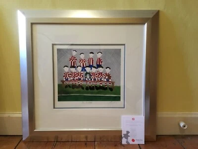 £175 • Buy Mackenzie Thorpe The A Team Framed Unique Signed Ltd Edition Giclée With COA