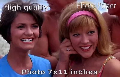 Meredith MacRae Delores Wells Bikini Beach PHOTO 11x7 Inches #01 • $9.49