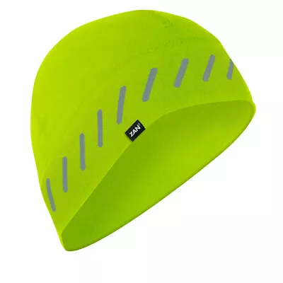 Zan® Helmet Liner/Beanie SportFlex® Series Reflective High-Vis Lime • $12.98