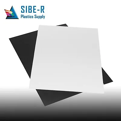 $36.93 • Buy White Styrene Polystyrene Plastic Sheet 0.125  X 24  X 48  1/8  Vacuum Forming 