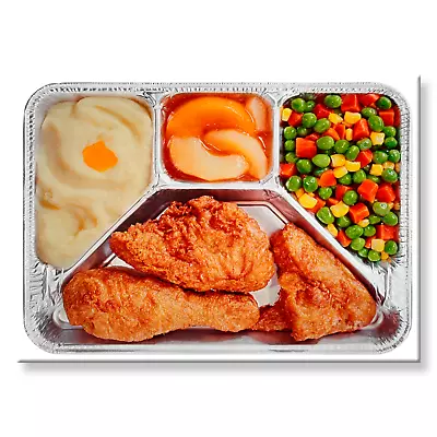 Swanson's Fried Chicken TV Dinner Retro 3.5 Inches X 2.5 Inches FRIDGE MAGNET • $9.99