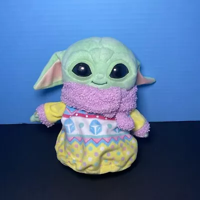 Easter Baby Yoda  Grogu  Plush Stuffed Animal Toy Mattel Star Wars 8  • $5.99