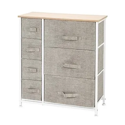 Dresser With 7 Drawers - Furniture Storage Tower Unit For Bedroom Hallway • $67.50