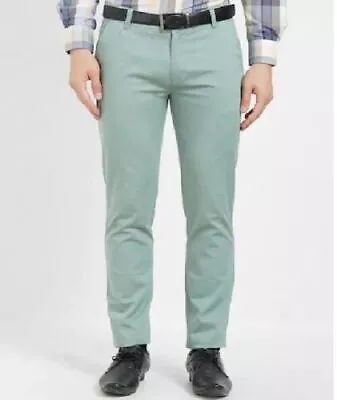 £9.99 • Buy Mens BHS Atlantic Bay Branded Active Waist Chinos 100% Cotton Work Trouser