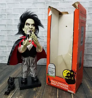 Motionettes Of Halloween Dracula Vampire 91152 By Elco Original Box 1990 Edition • $39.99