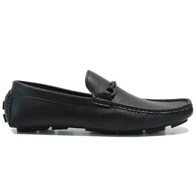 Men's Faux Leathert Slip-On Loafers Casual Driving Moccasin Boat Deck Shoes • £15