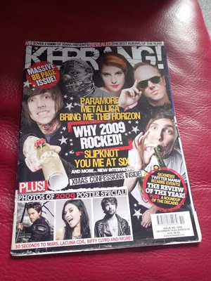 £0.50 • Buy Kerrang 1292 Slipknot Paramore Metallica Jared Leto You Me At Six Biffy Clyro