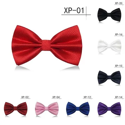 Formal Solid Color Bow Tie For Men And Women Perfect For Special Occasions • £4.85