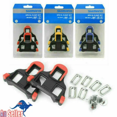 $19.99 • Buy Shimano Road SPD-SL Cleats Bike Cycle Bicycle Pedal SM-SH10 SM-SH11 SM-SH12 SH51