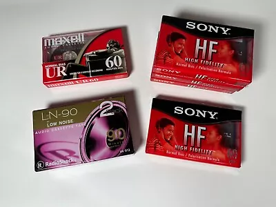 Lot Of 7 Cassette Tapes Sony HF 60 - Maxell UR60 - Radio Shack LN-90 • $14.99