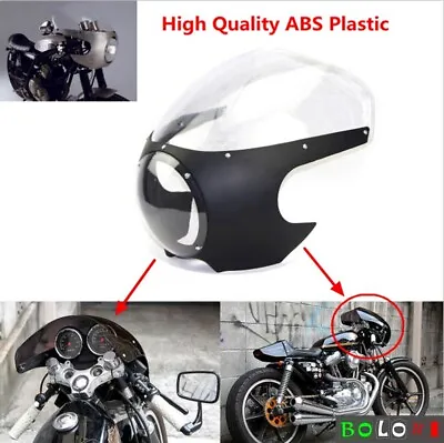 Motorcycle 5-3/4  Headlight Fairing For Harley Honda Yamaha BMW Cafe Racer  • $101