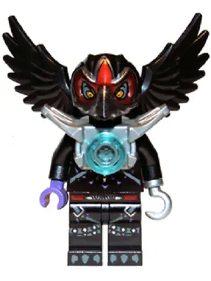BN Lego Chima Minifigure Razar Bird Raven Crow Tribe Mini Figure LOC001 • $21