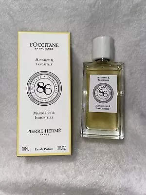 L'Occitane Pierre Herme Mandarin & Immortelle 3 Fl Oz EDP Spray Rare NIB • $48