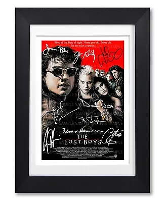 £7.99 • Buy The Lost Boys Movie Cast Signed Poster Print Photo Autograph Gift Film 1987