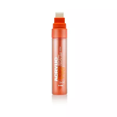 Montana Acrylic Paint Marker 15mm Standard Nib Shock Orange Dark (045398) • $13.76