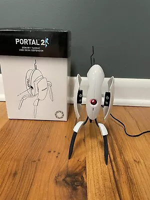 Portal 2 Sentry USB Turret Desk Defender By ThinkGeek Valve • $169.99