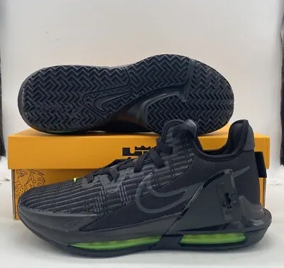 Nike LeBron Witness 6 Black Anthracite Volt Comfortable Shoes • $99