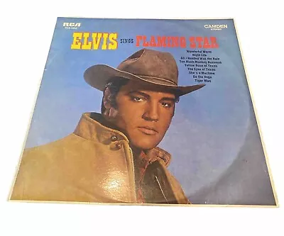 Elvis Presley Sings Flaming Star Vinyl LP RCA Records Australia 1969 CAS-2304 • $19.95