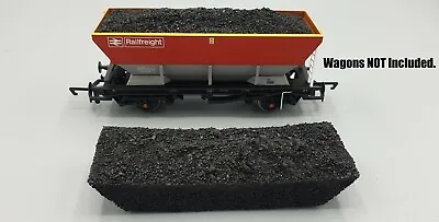 Realistic Hornby R6853 OO Gauge BR Railfreight HEA Hopper Coal Load • £3