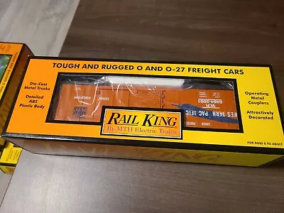 MTH Rail King Western Pacific Box Car O &O27 Train  30-7483 (H338) • $44.99