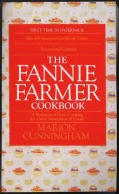 The Fannie Farmer Cookbook By Cunningham Marion • $5.07