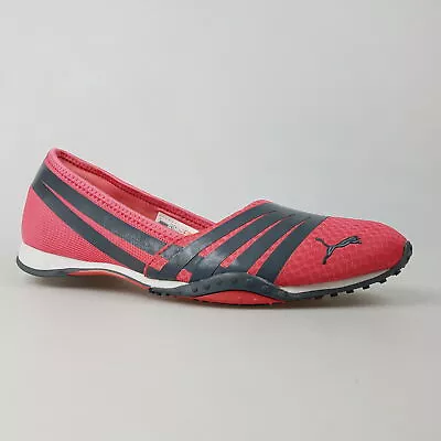 $59.99 • Buy Women's PUMA 'Bixley Glamm' Sz 8 US Shoes Pink Grey Slip On | 3+ Extra 10% Off
