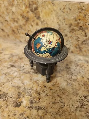 Vintage Miniature World Globe Metal Pencil Sharpener Doll House Furniture... • $8