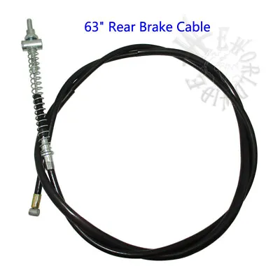 63  Rear Brake Cable For MB165 MB200 Heat Baja Mini Bike Warrior Motorcycle • $21.02