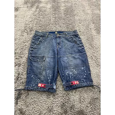 Vintage Marithe Francois Girbaud Jean Shorts Men 31 Shuttle Tape 90s Y2K Jorts • $55