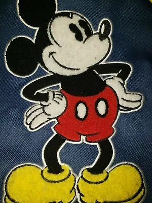 Disney Mickey Mouse Child Toddler Carry On Wheels Rolling Backpack Big Patch  • $49.99